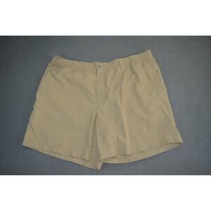 Southern Tide Cast Off Shorts Mens Quick Dry Nylon Tan Mens 2XL - 7"